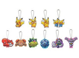 All 10 Types Set Pokemon Pokemon Center Osaka DX Open Memorial Acrylic Charm Collection Key Ring [USED]