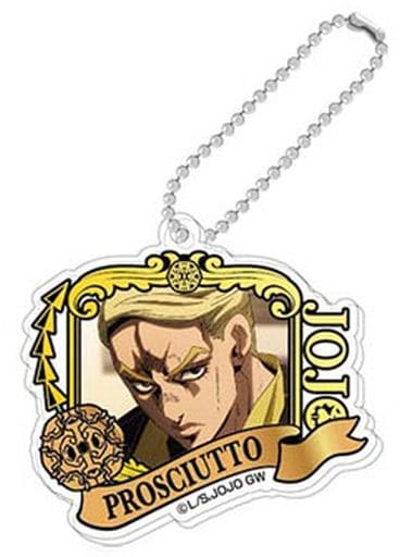 Prosciutto JoJo's Bizarre Adventure: Golden Wind Passione Decofla Acrylic Key Chain Vol.3 Key Ring [USED]