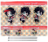 Buster Bros!!! Soft Clear Ball Chain Set 3 Set A Hypnosis Mic: Division Rap Battle in SWEETS PARADISE round3 Key Ring [USED]