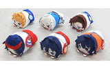 All 6 Types Set Hypnosis Mic Division Rap Battle in SWEETS PARADISE round3 Trading Mochikororin Plush Mascot Patissier Ver. Ikebukuro Division & Yokohama Division  Key Ring  [USED]