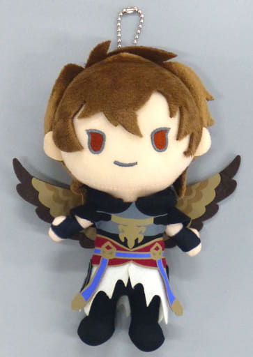 Sandalphon Granblue Fantasy X Elements.H Party!! Plush Keychain Key Ring [USED]