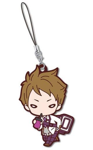 Taichi Kawanishi Haikyu!! Nitotan Uniform Shiratorizawa Academy High School Rubber Mascot Key Ring [USED]