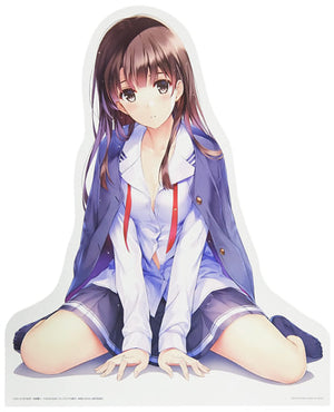 Kato Megumi Oversized Panel Long Hair Ver. Ichiban Kuji Saekano the Movie: Finale Prize D Other-Goods [USED]