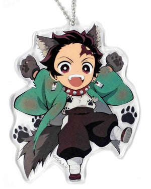 Kamado Tanjiro Demon Slayer: Kimetsu no Yaiba x ufotable cafe DINING Happy Halloween Vol.1 Random Acrylic Charm Charm [USED]