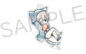 Osamu Dazai Bungo Stray Dogs Retro Chic Acrylic Keychain Cat Riding Hood Ver. Key Ring [USED]