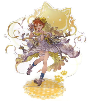 Hoshizora Rin Acrylic Stand Granblue Fantasy x Love Live! Premiu Shop Limited Acrylic Stand [USED]