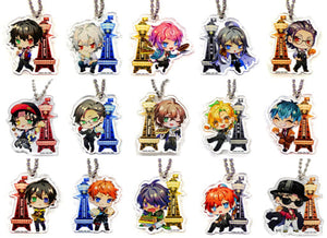 All 15 Type Set Hypnosis Mic Division Rap Battle at Tsutenkaku Tower Acrylic Keychain Key Ring  [USED]