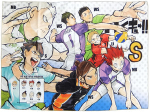 Furudate Sensei Selection Ver. BIG Towel Haikyu !! Towel [USED]