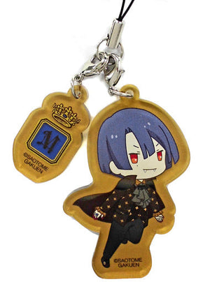 Masato Hijirikawa Q-Pot. X Uta no Prince-Sama Sweets Vampire Key to Melt Your Heart Sweets Vampire Trading Acrylic Mascot Chibi Chara Ver. Animate Girls Festival 2019 Limited Key Ring [USED]