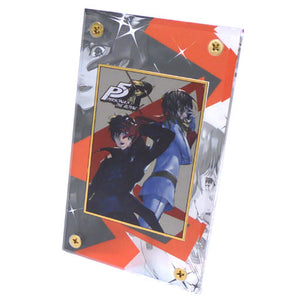 Joker & Crow Memorial Metal Plate PS4 Soft Persona 5 Royal Dengekiya Purchase Bonus Other-Goods [USED]