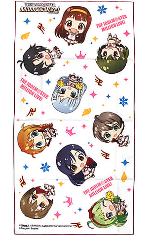 SD Newly Drawn BIG! Microfiber Towel The Idolmaster Million Live! Theater Days x Rakuten Eagles Towel [USED]