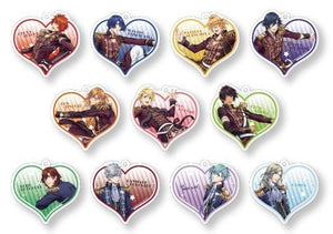 All 11 Types Set Uta no Prince-sama Maji LOVE Kingdom Acrylic Keychain SHINING ver. Key Ring [USED]