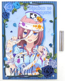 Miku Nakano Newly Drawn Acrylic Photo Plate The Quintessential Quintuplets Halloween Event Acrylic Stand [USED]