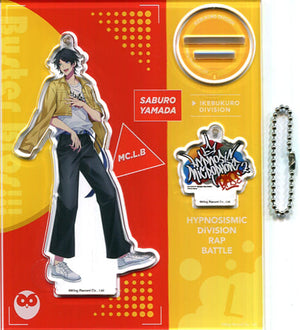 Yamada Saburo Acrylic Stand Keychain Hypnosis Microphone Base ver. Hypnosis Mic: Division Rap Battle Official Store Hypnosis Microphone Base Key Ring [USED]