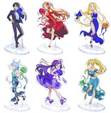 All 6 Types Set 10th Anniversary Party! Acrylic Stand Ichiban Kuji Sword Art Online -10th Anniversary Party!- Prize G Acrylic Stand [USED]