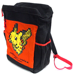 Pikachu Pokemon 8Bit Scramble Backpack Nintendo Tokyo Limited Towel [USED]