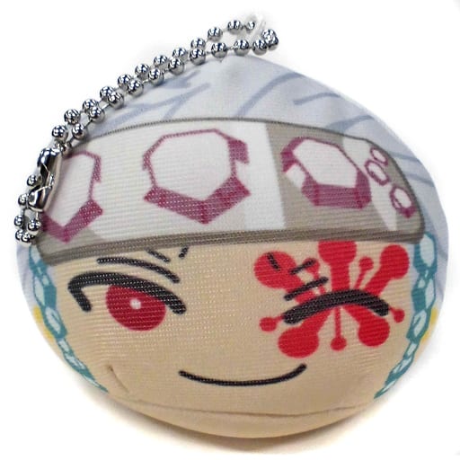 Tengen Uzui Special Edition Demon Slayer: Kimetsu no Yaiba Omanjuu Niginigi Mascot 3 amiami Limited Box Purchase Privilege Key Ring [USED]