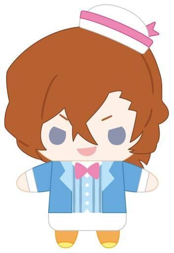 Chuuya Nakahara Tuxedo Sam Bungo Stray Dogs x Sanrio Characters Puppela Finger Mascot Key Ring [USED]