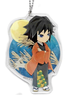 Giyu Tomiokau Demon Slayer: Kimetsu no Yaiba Random Acrylic Charms Demon Slayer Cafe X ufotable cafe Moon Viewing Event Limited Charm [USED]