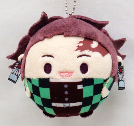 Tanjiro Kamado Demon Slayer: Kimetsu no Yaiba Fluffy Kororin Key Ring [USED]