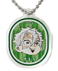Sanemi Shinazugawa Demon Slayer: Kimetsu no Yaiba Special Acrylic Charm Jump Festa 2020 Limited Nezuko's Bean Confectionery Bundled Items Charm [USED]