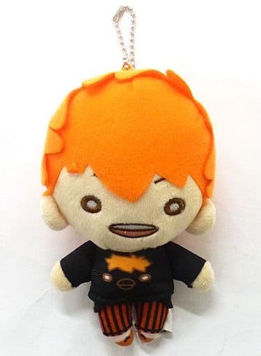Shoyo Hinata Plain Clothes Haikyu!! TO THE TOP Nitotan Plush Toy with Ball Chain Jump Festa 2020 Limited Key Ring [USED]