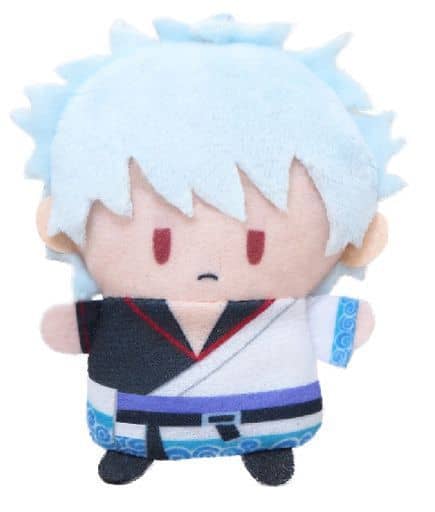 Gintoki Sakata Gintama Puppela Finger Mascot Key Ring [USED]