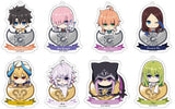 All 8 Types Set Fate/Grand Order - Absolute Demonic Front: Babylonia Trading Notty Acrylic Keychain Vol.1 Key Ring [USED]