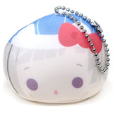 Atsushi Nakajima Bungo Stray Dogs x Sanrio Characters Omanjuu Niginigi Mascot Key Ring [USED]