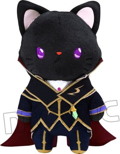 Lelouch Lamperouge Code Geass Lelouch of the Re;surrection withCAT Plush Key Chain with Eye Mask Key Ring [USED]