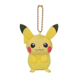 Pikachu Petit Mascot HOPPE DAISHUGO Poekomon Pokemon Center Limited Key Ring  [USED]