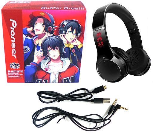 Ikebukuro Division Buster Bros!!! Hypnosis Mic -Division Rap Battle- Wireless Headphones Pioneer Collaboration Headphones [USED]