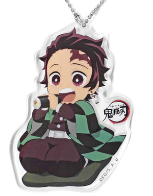 Tanjiro Kamado Demon Slayer: Kimetsu no Yaiba The Last Day of Winter Newly Drawn Random Acrylic Charm Setsubun Event Limited Key Ring [USED]