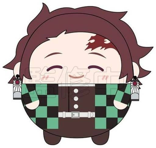 Tanjiro Kamado Smiling Ver. Demon Slayer: Kimetsu no Yaiba Fluffy Kororin 2 Key Ring [USED]