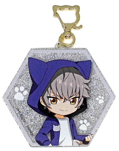 Koga Ogami Ensemble Stars! Acrylic Key Chain Namja Town Search! Find! Hide And Seek Limited Yurayura! Tail Hide And Seek Prize A Key Ring [USED]