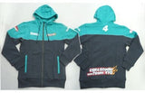 Racing Miku 2011 Team Original Hoodie Green x Gray M Size VOCALOID Good Smile Racing 2011 Individual Sponsor Benefits Character apparel [USED]