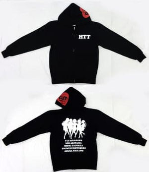 After School Tea Time 5th Anniversary Hoodie Black Free Size L Size K-On! C87 Goods Character apparel [USED]