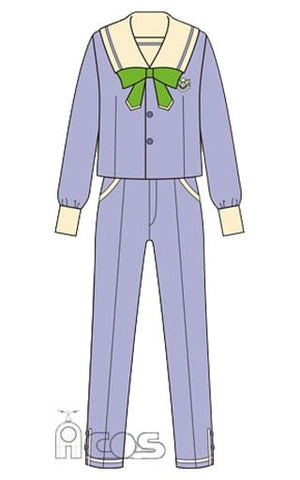 St. Flora Junior High School Uniform M Size A3! Character apparel [USED]