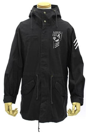 Qubeley Army M-51 Jacket Black L Size Mobile Suit Zeta Gundam Character apparel [USED]