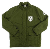 Saunders University High School Umeharaya Original Half Coat Khaki L Size Girls und Panzer Character apparel [USED]