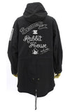 Cafe Rabbit House M-51 Jacket Black L Size Is the Order a Rabbit?? Character apparel [USED]