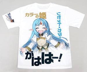 Reset Kalar Full Graphic T-shirt White L Size Rance 10 character1 2018 Goods Character apparel [USED]