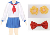 Popuko & Pipimi Costume Set Ladies M Size Pop Team Epic Character apparel [USED]