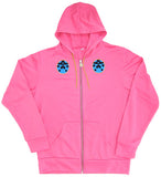 Giorno Giovanna Golden Wind Hoodie Pink XL Size Golden Wind Pemium Bandai Limited Character apparel [USED]