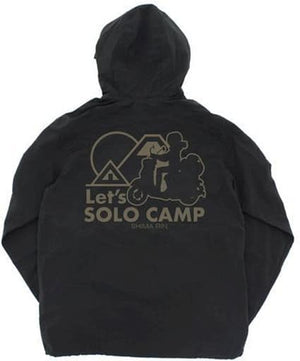 Rin's Solo Camp Mountain Jacket Black L Size Laid-Back Camp Character apparel [USED]