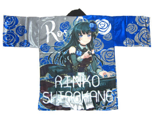 Shirokane Rinko Happi Silver x Blue Free Size BanG Dream! 7th LIVE Character apparel [USED]