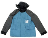 Keizoku High School Gal Panzer Blouson Blue M Size Girls und Panzer das Finale Character apparel [USED]