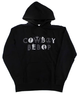 Gathering Hoodie Black L Size Cowboy Bebop x THE AKIHABARA CONTAiNER. -Trip with Cowboy- Character apparel [USED]