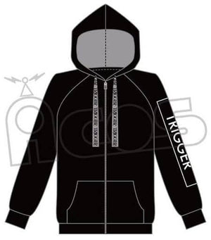 TRIGGER Model Group Image Hoodie B Black Free Size Idolish7 Character apparel [USED]