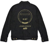 Mega Drive Jeans Jumper Black L Size SEGA Character apparel [USED]